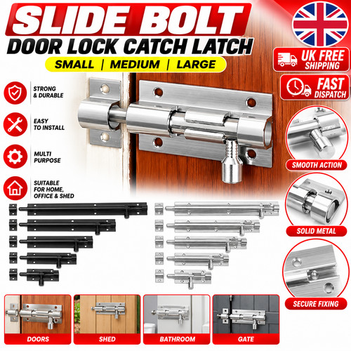 Slide bolt bathroom toilet - bolt,