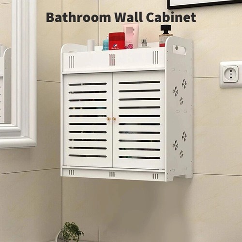 White bathroom small cabinet - small,