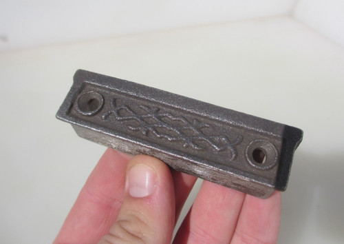 Small iron door keep catch - iron,