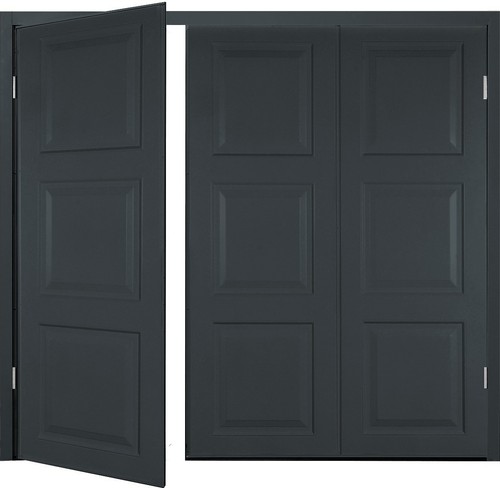New side hinged garage door - side,