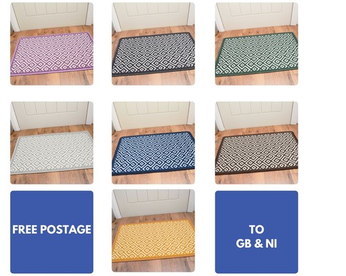 Small door mats grey - non, slip