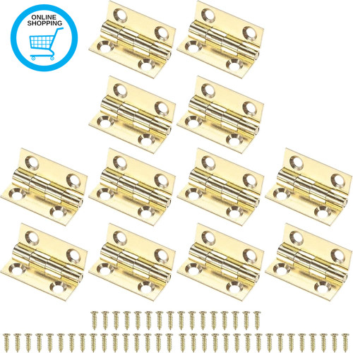 Pcs small door hinges with - 12,