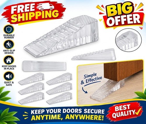 Silicone door stopper wedge - silicone,