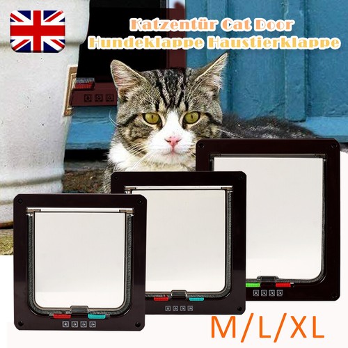 Pet door locking small medium - door,