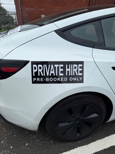 Private hire car - car, door