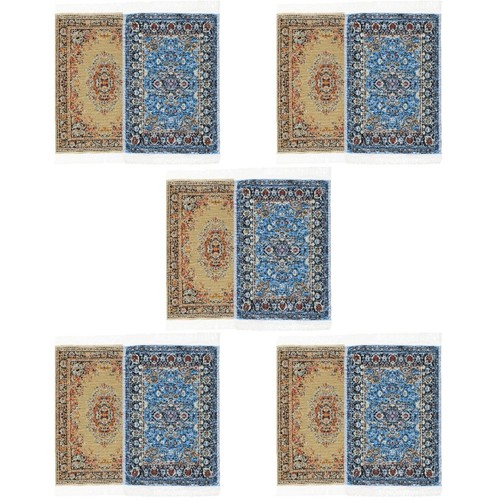 Reusable mini house door - door, mat