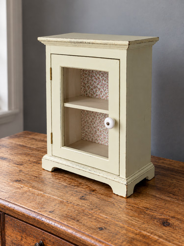 Vintage small display cabinet - small,