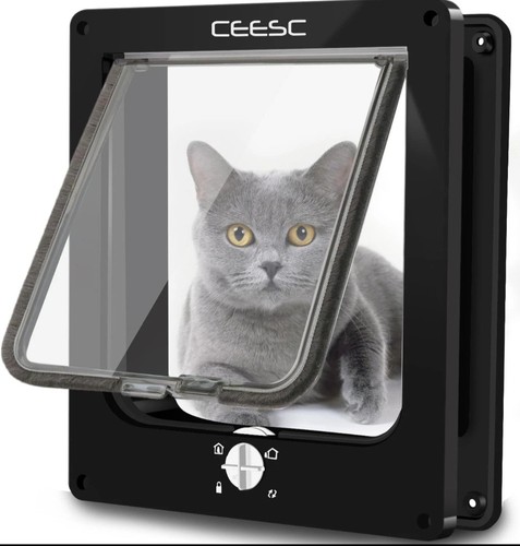 Black cat flap for - flap,