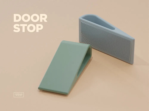 Small minimalist door - small, stop
