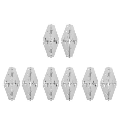 Small silver iron folding - small, door