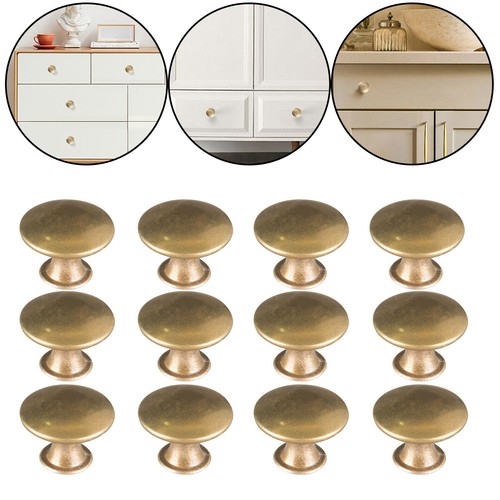 12x antique brass drawer - 12x,