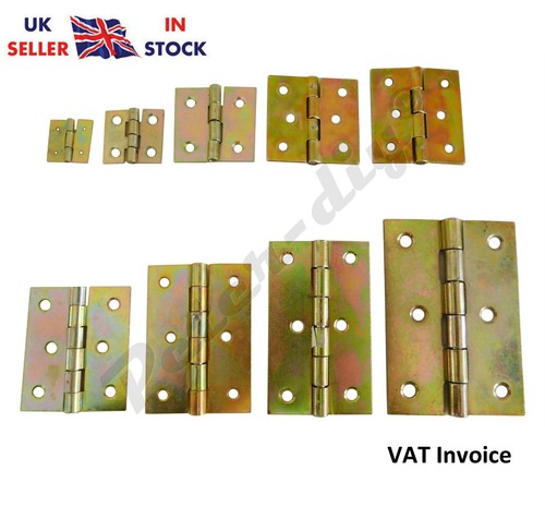 Yellow galvanised butt - galvanised,