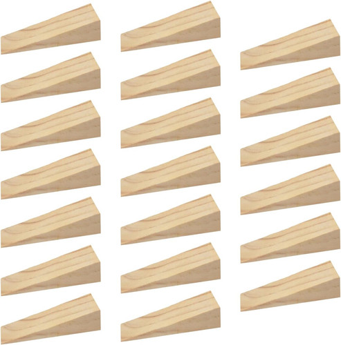 Pieces triangular wooden - 20,