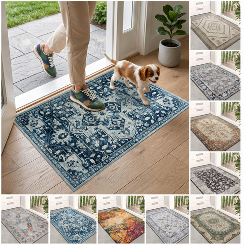 Non slip indoor door mats - non,