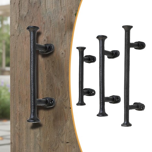 Cast iron gate handle - cast,
