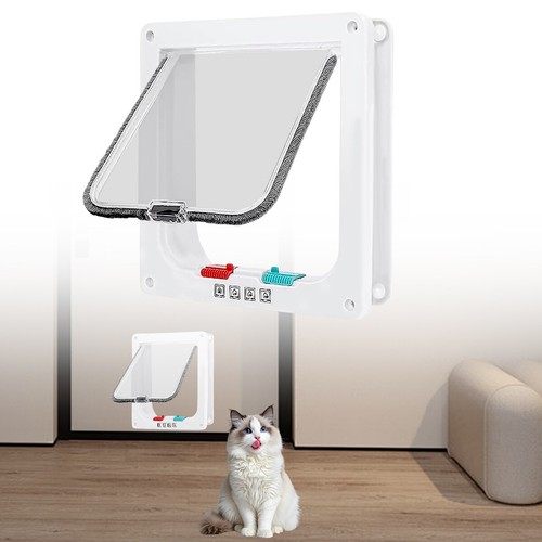 Pet door way - locking, flap