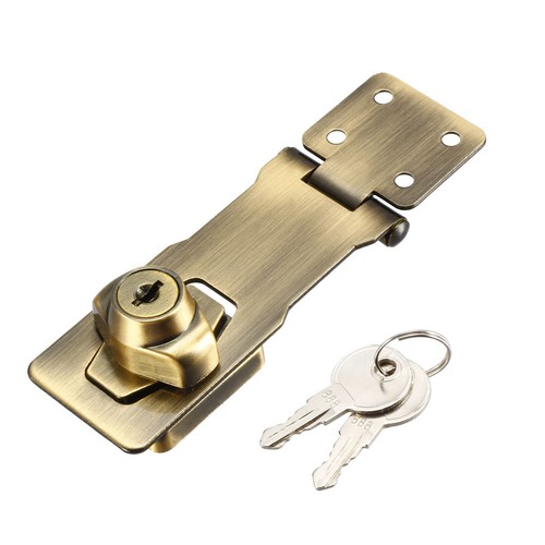 Keyed hasp lock 135mm twist - lock,