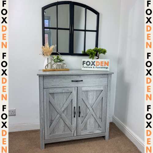 Small grey sideboard - grey, storage