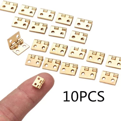 10pcs mini brass hinge for - 10pcs,