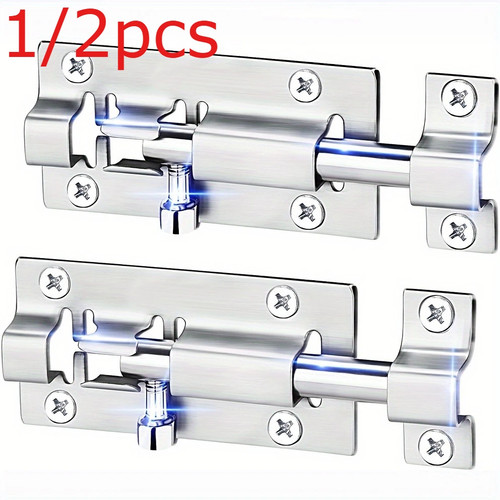 Slide bolt bathroom - bolt, toilet