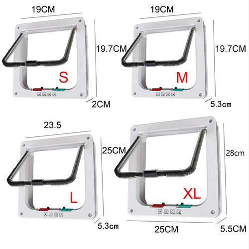 Pet door way locking - pet, small