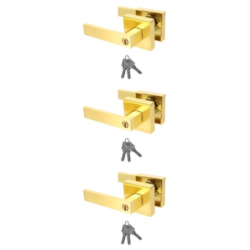 Durable golden door lock - durable,